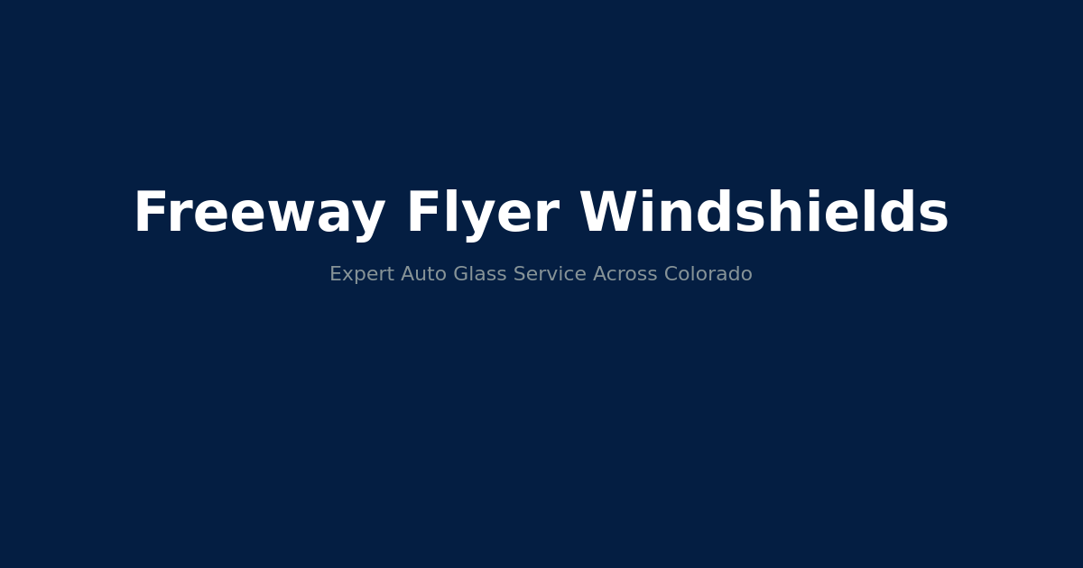 Freeway Flyer Windshields